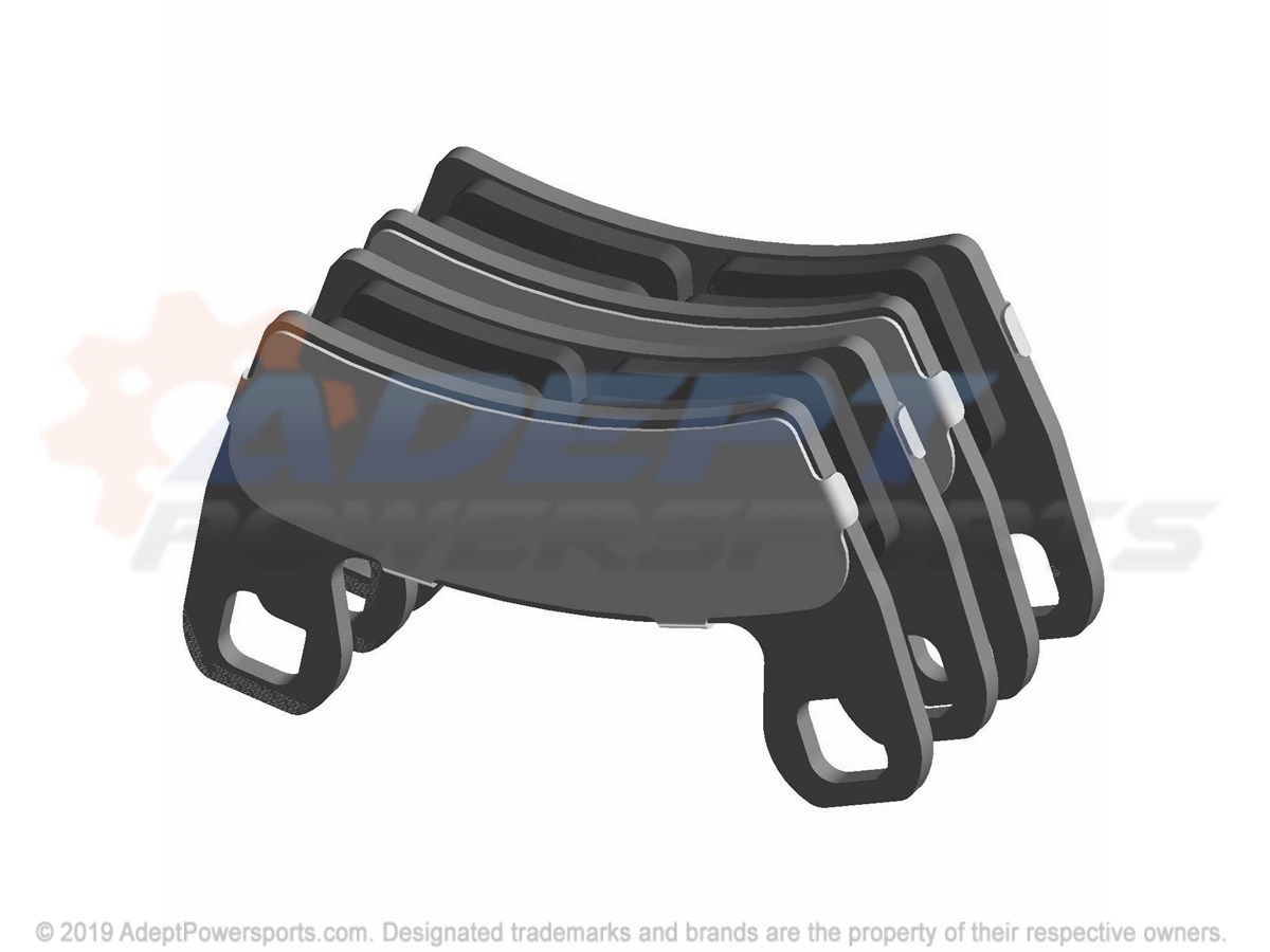 Polaris 2206025 K-Brake, Pad, Db, 1.188", Compact