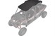 Polaris 2881592-458 K-Roof, Al, Rzn4, Blk