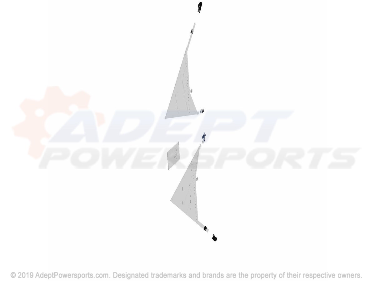 Polaris 2686841 Nets-Door, Frt