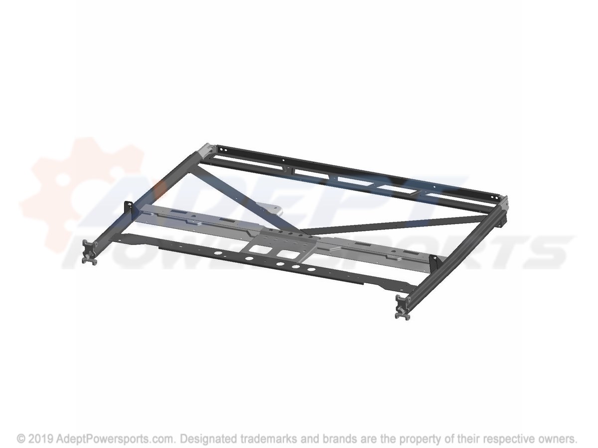 Polaris 1021852-458 Weld-Cab, Frame, Rear, M.Blk