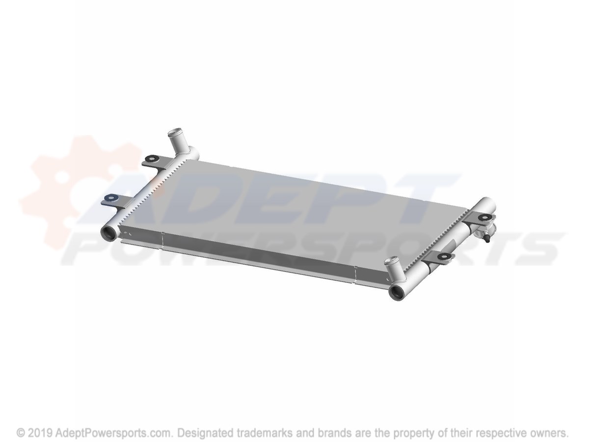 Polaris 1240922 Asm-Radiator, Flat, Mnt