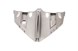 Polaris 5439966-602 Deck-Rear, Top, Titanium, Metalic
