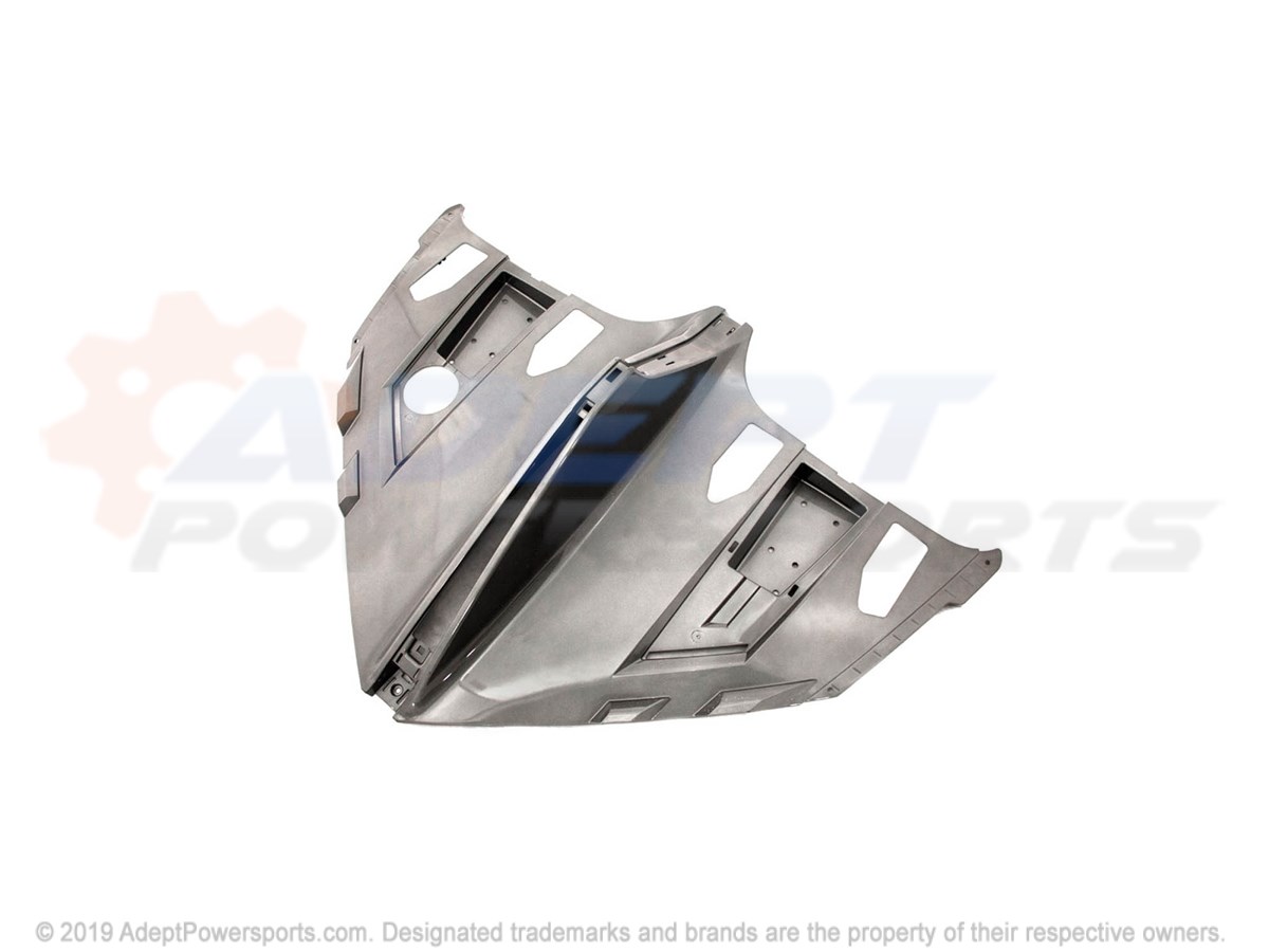 Polaris 5439966-602 Deck-Rear, Top, Titanium, Metalic