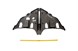 Polaris 5439966-602 Deck-Rear, Top, Titanium, Metalic
