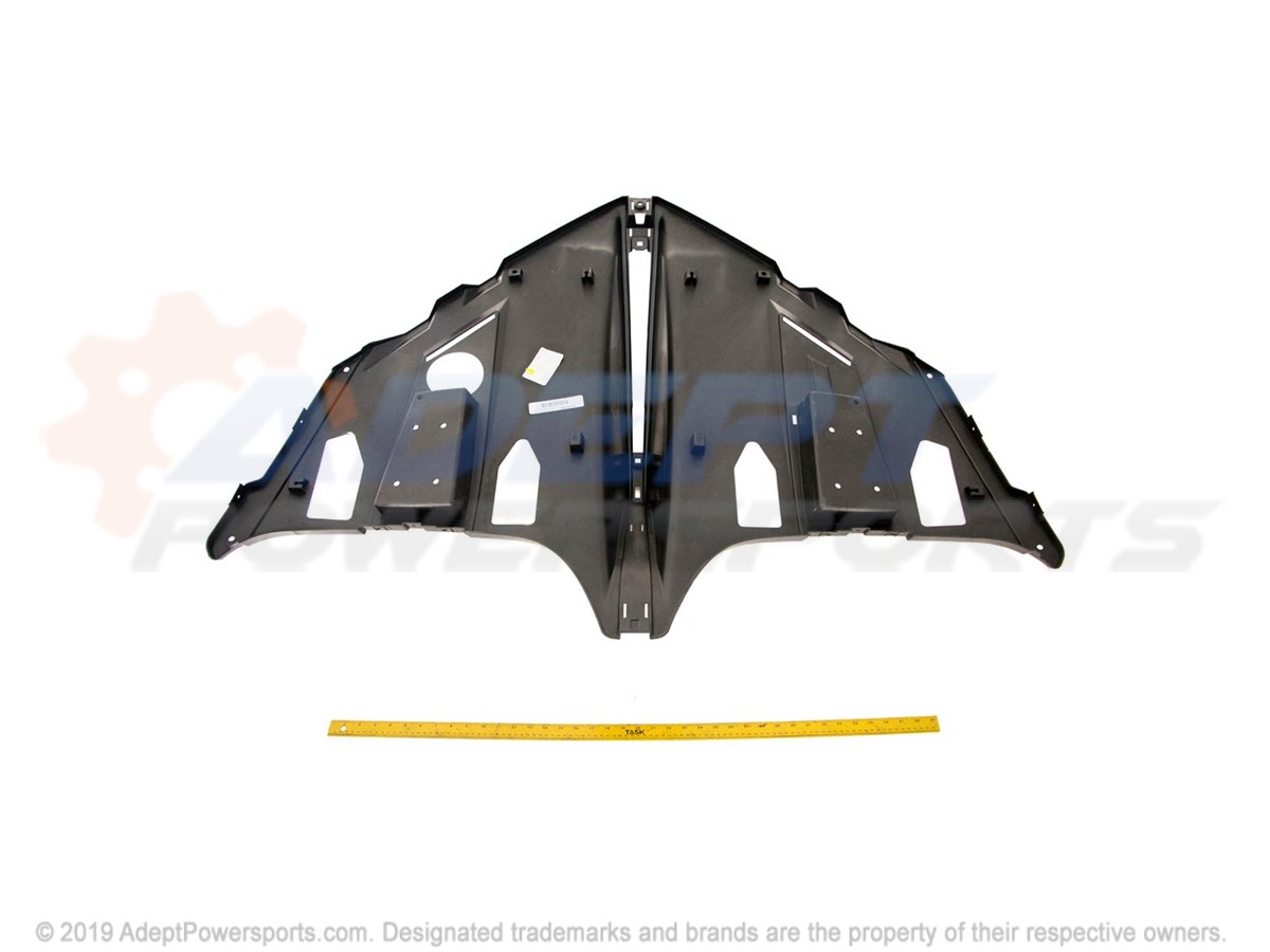 Polaris 5439966-602 Deck-Rear, Top, Titanium, Metalic