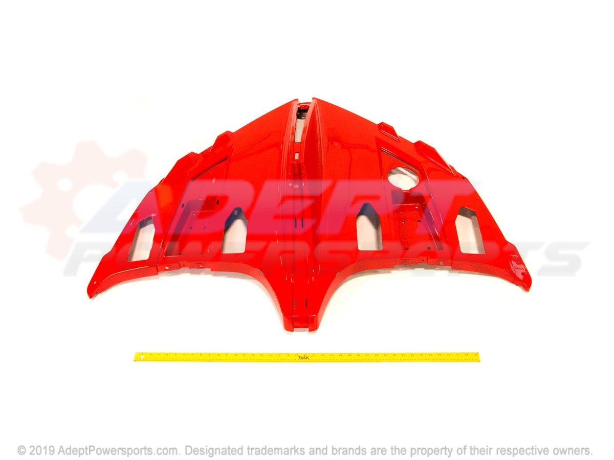 Polaris 5439966-676 Deck-Rear, Top, Slingshot, Rd-Prl