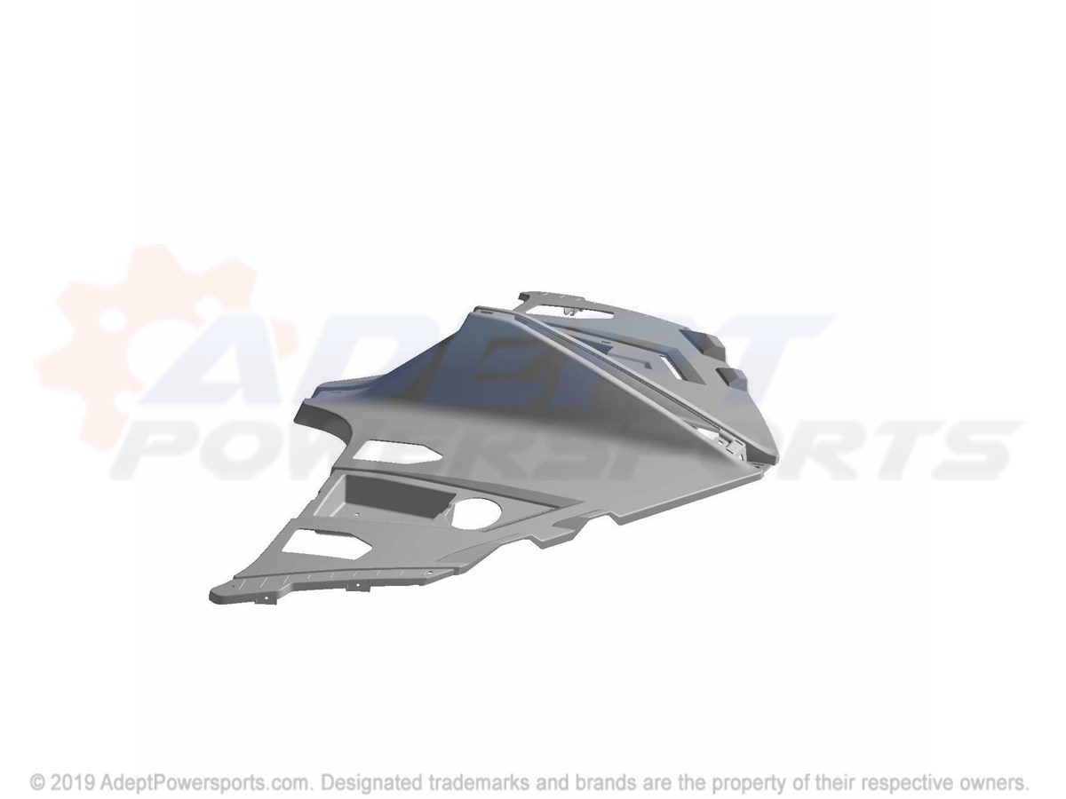 Polaris 5439966-676 Deck-Rear, Top, Slingshot, Rd-Prl