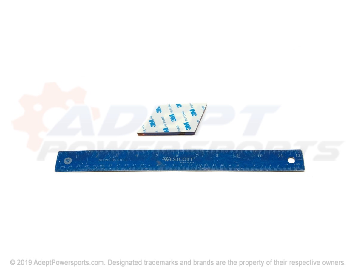 Polaris 5451345 Reflector-Amber, Rhombus, Lh