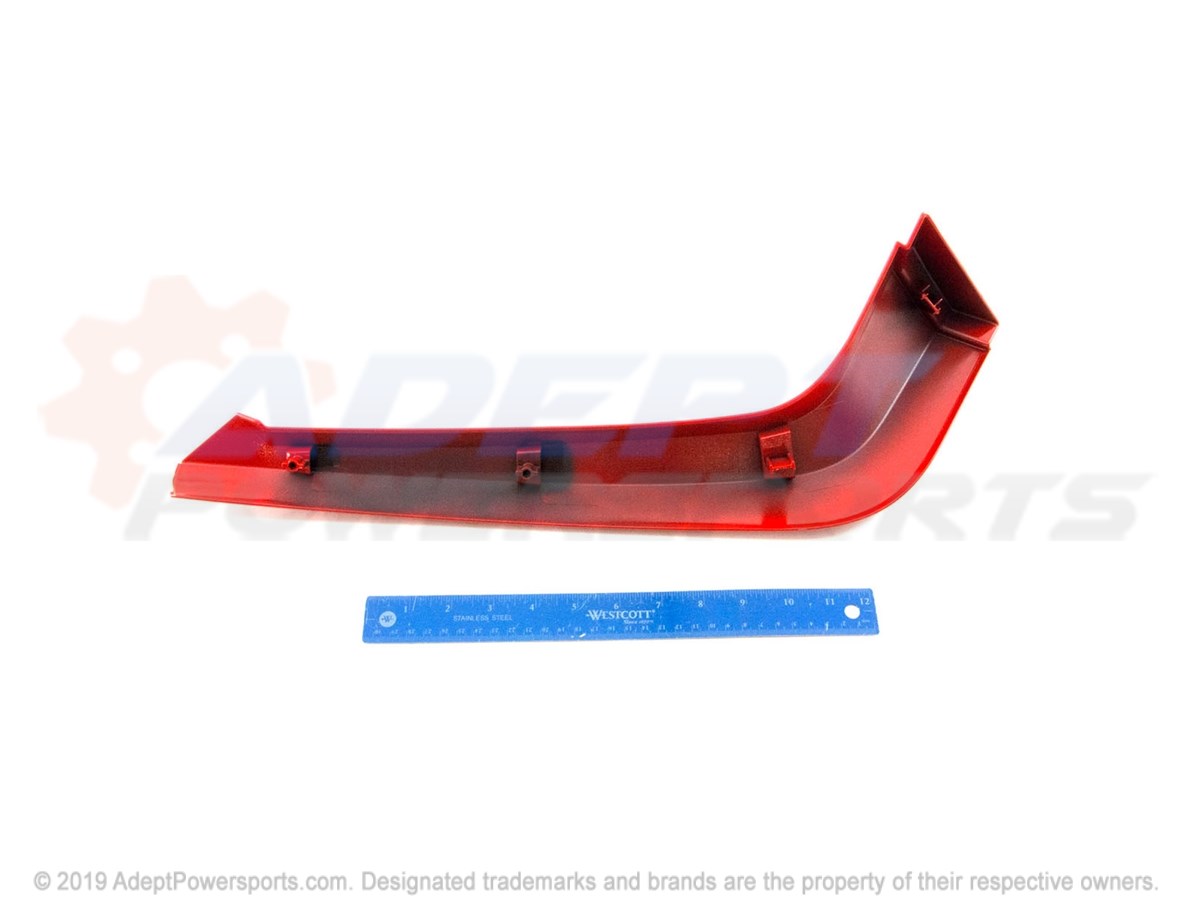 Polaris 5450049-676 Trim-Fender, Lh, Ss, Red, Pearl