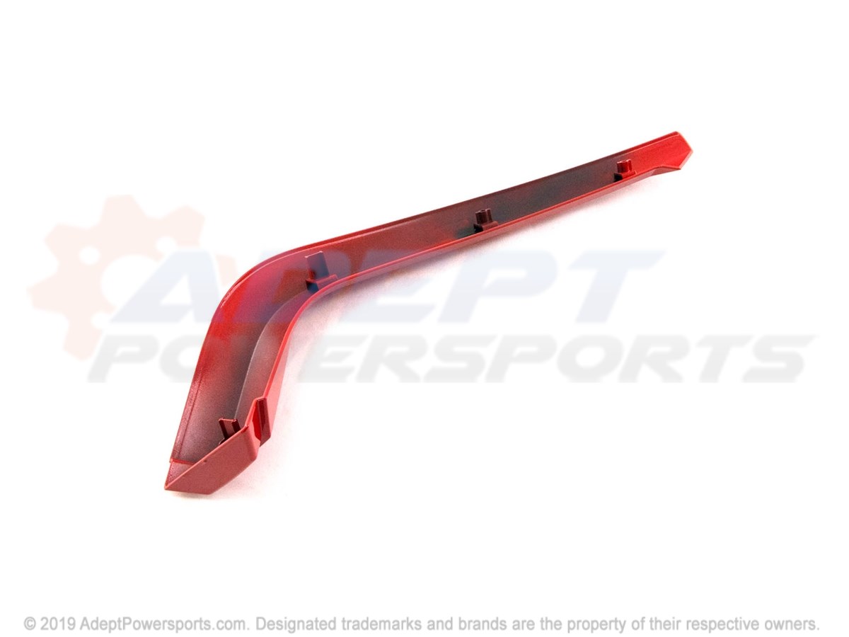 Polaris 5450049-676 Trim-Fender, Lh, Ss, Red, Pearl