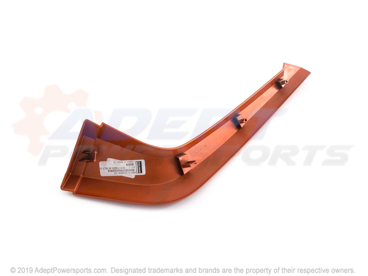 Polaris 5450050-493 Trim-Fender, Rh, Nuclear, Sunset