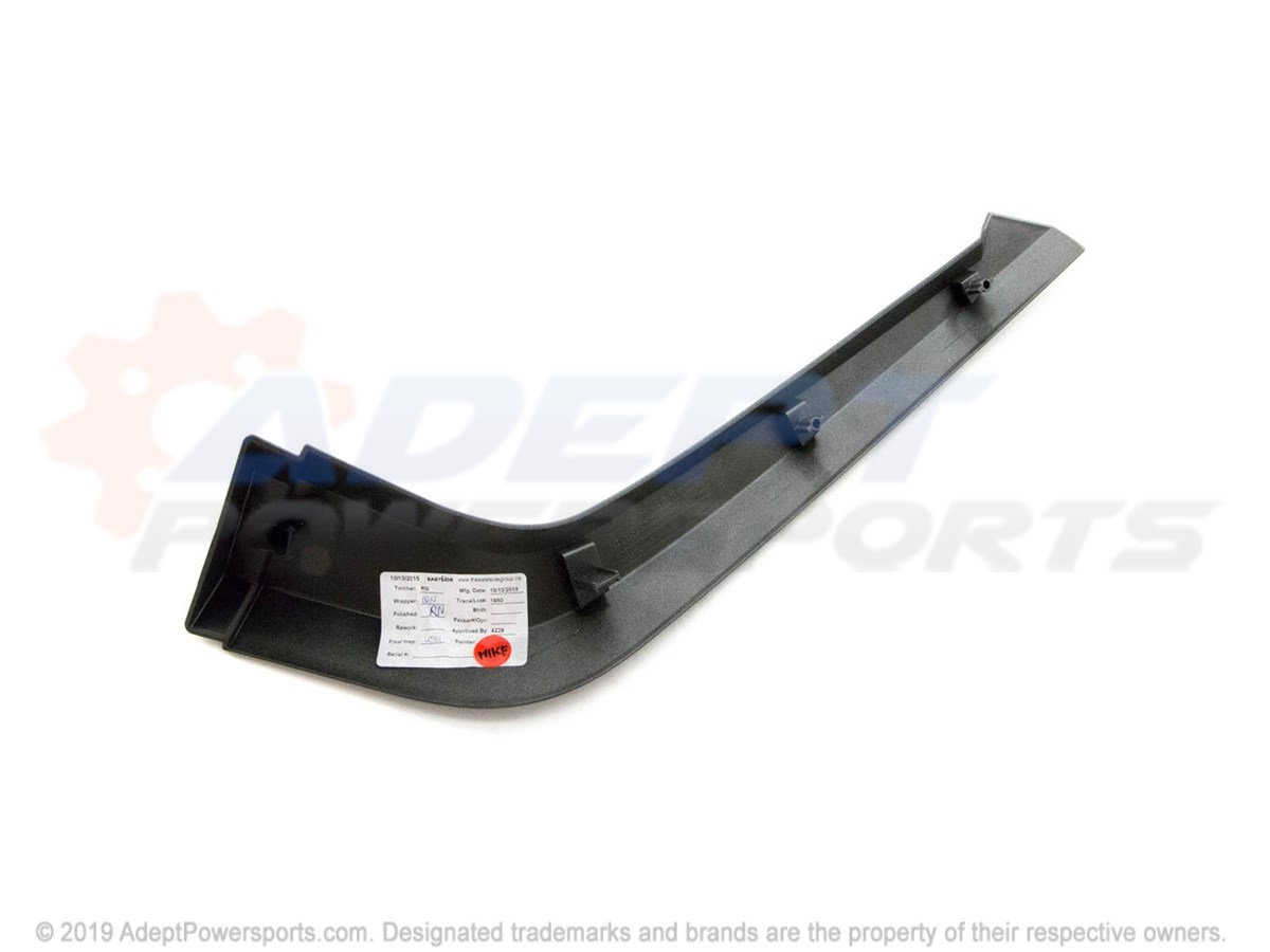 Polaris 5450050-666 Trim-Fender, Rh, Blk, Prl