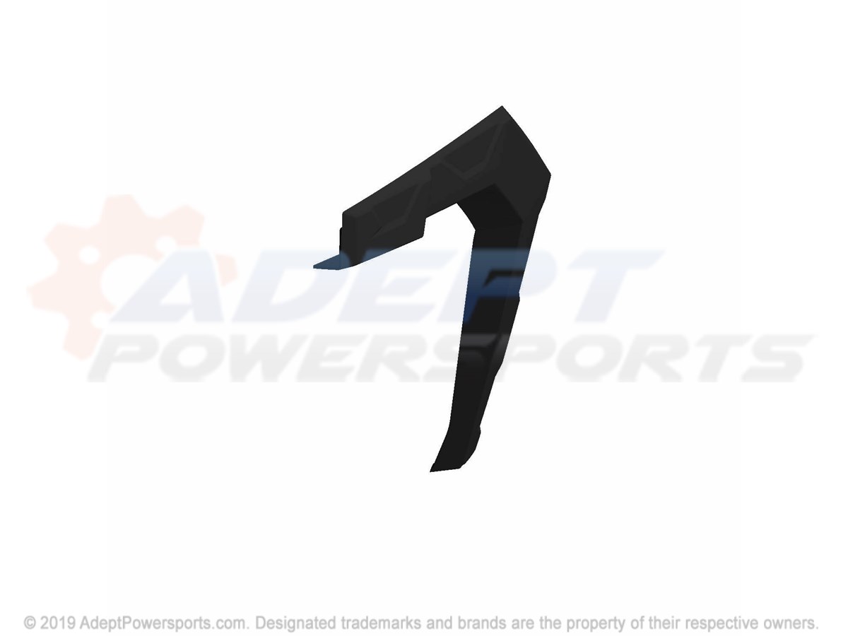 Polaris 2636176-070 Asm-Fndr, Flr, Fr, Clip, Blk