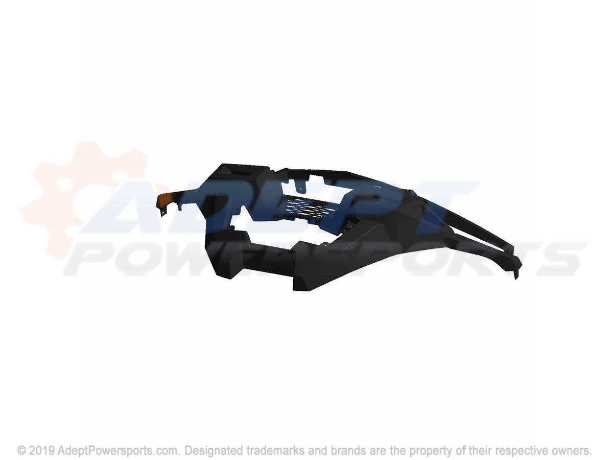 Polaris 5452177-070 Fascia-Front, Upper, Blk