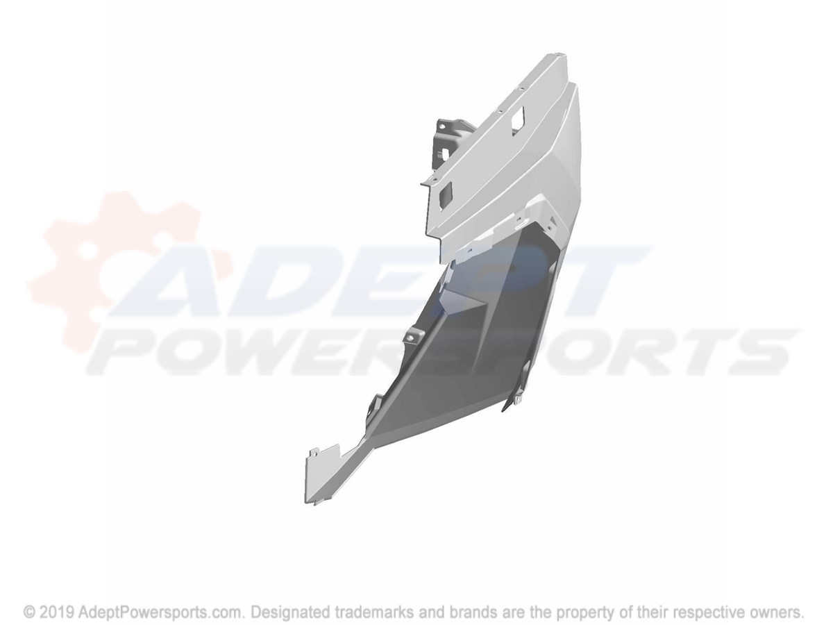 Polaris 5453152-647 Fender-Fr, Pnt, Rh, O.Burst
