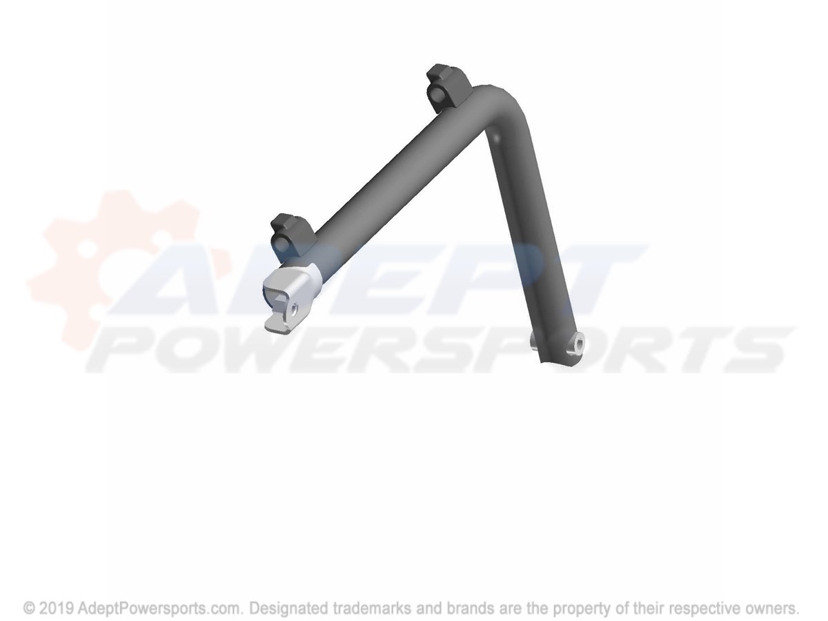 Polaris 1020238-458 Weld-Bolster, Rh, M.Blk