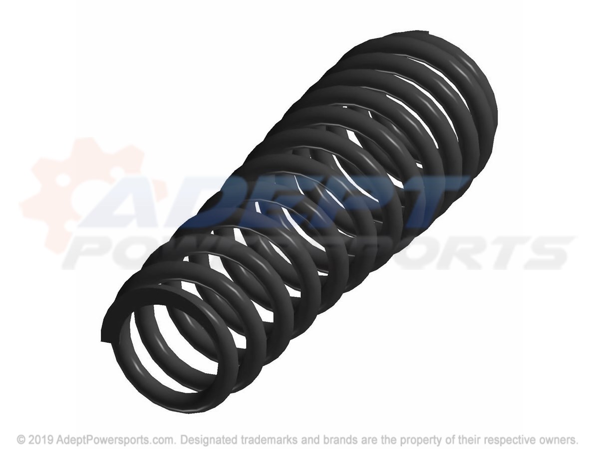 Polaris 7044680-458 Spring-Rear, Matte, Blk