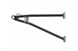 Polaris 1021481-293 Weld-Ctrl, Arm, Lwr, Fr, Rh, 64, Red