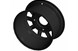 Polaris 1522843-655 Rim-Rr, 14X8, Cast, 63.5, Flsh, Blk