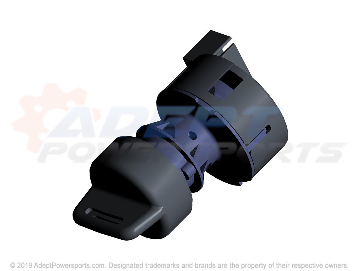 Polaris 4016058 Switch-Key, 4, Position, Mt, Slv