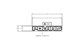 Polaris 7184908 Decal-Fr.Cover, Polaris, Wht