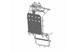 Polaris 1022688-458 Weld-Main, Frame, Blk