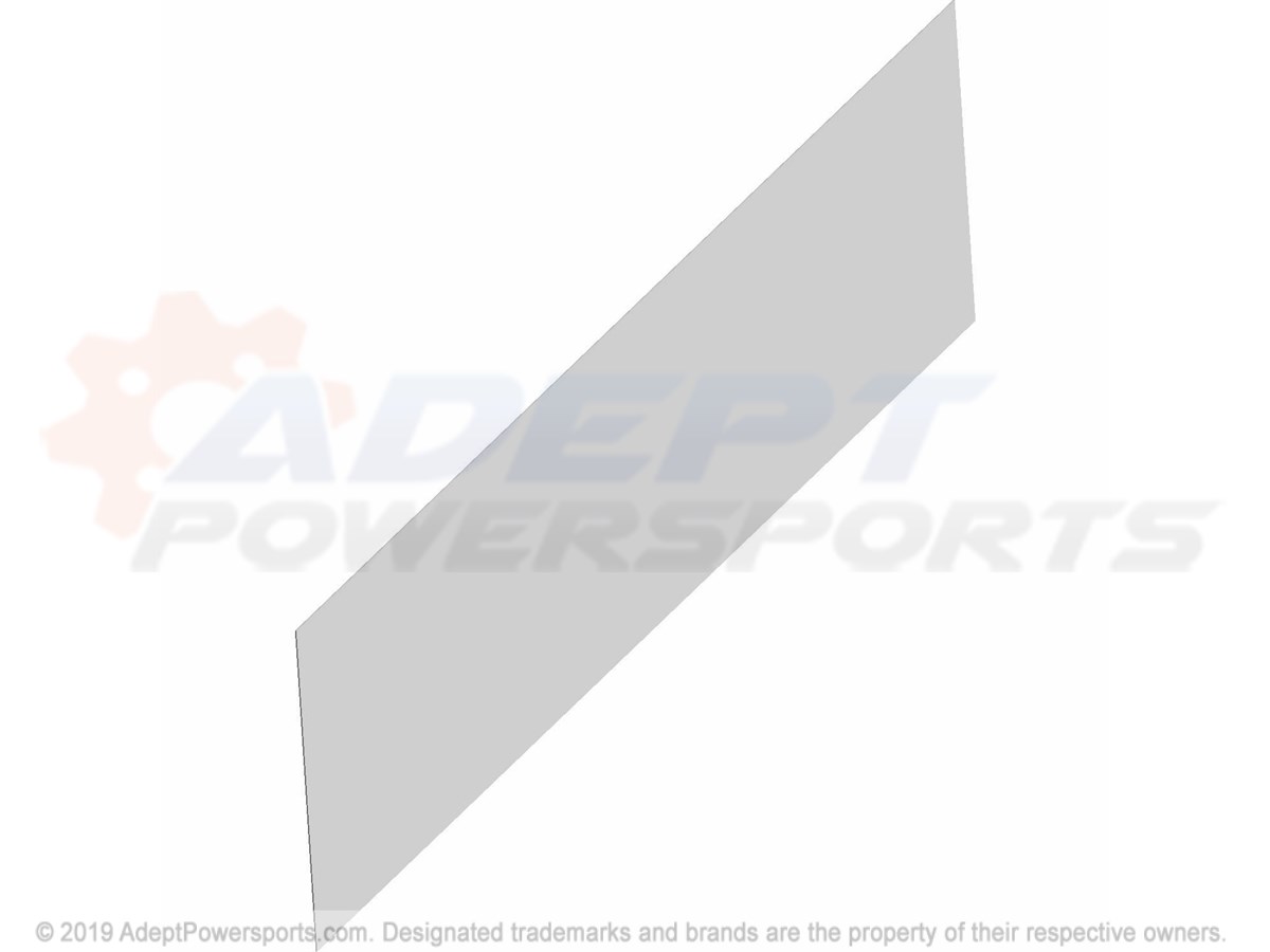 Polaris 7186312 Decal-Fndr, Frt, Lh, Tour, Silver