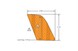Polaris 7187439 Decal-Reflector, Amber, Rh