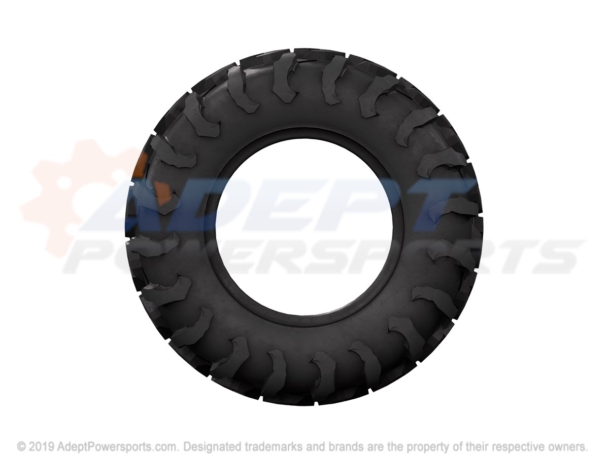 Polaris 5416339 Tire-Rear, 27X11, R14, E-Mark, [Sfm][Ccm]