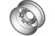 Polaris 1523040-266 Rim-Fr, 12X6, Mach, 26.2Ofst, Blk