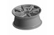 Polaris 1523150-744 Rim, 15X7, Cast, 55, Et, Flash, B, Pr