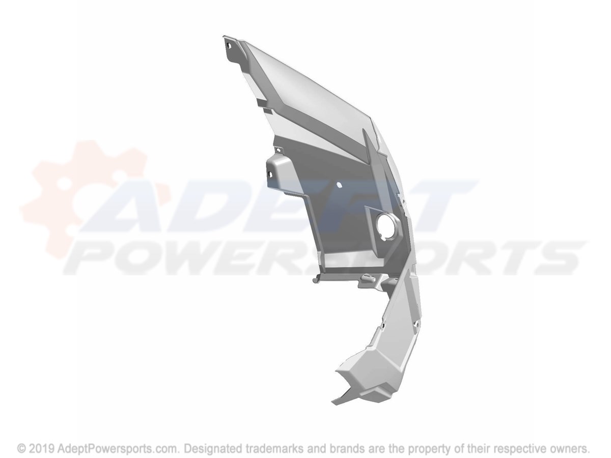 Polaris 5454653-666 Fender-Fr, Pntd, Lh, Pblk
