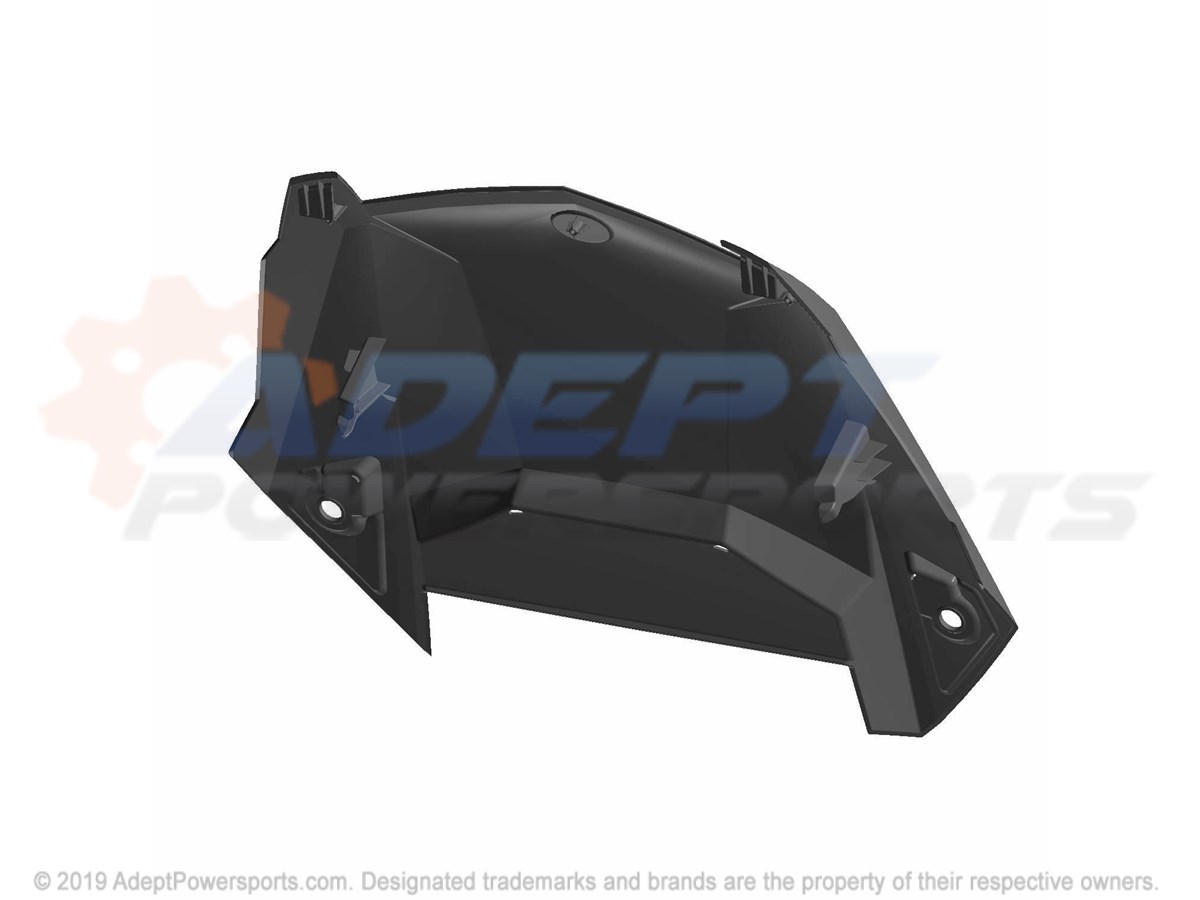 Polaris 5454429-666 Hood-Center, Pnt, Pearl, Blk
