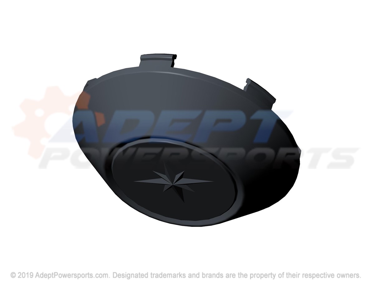 Polaris 1523153-655 Cap-Rim, Flsh, Blk