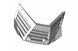 Polaris 5455806-070 Cover-Radiator, Router, Blk