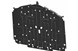 Polaris 5456158-070 Plate-Skid, Blk