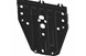 Polaris 5456082-070 Plate-Skid, Rear, Blk