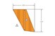 Polaris 7300050 Decal-Reflector, Amber, Rh