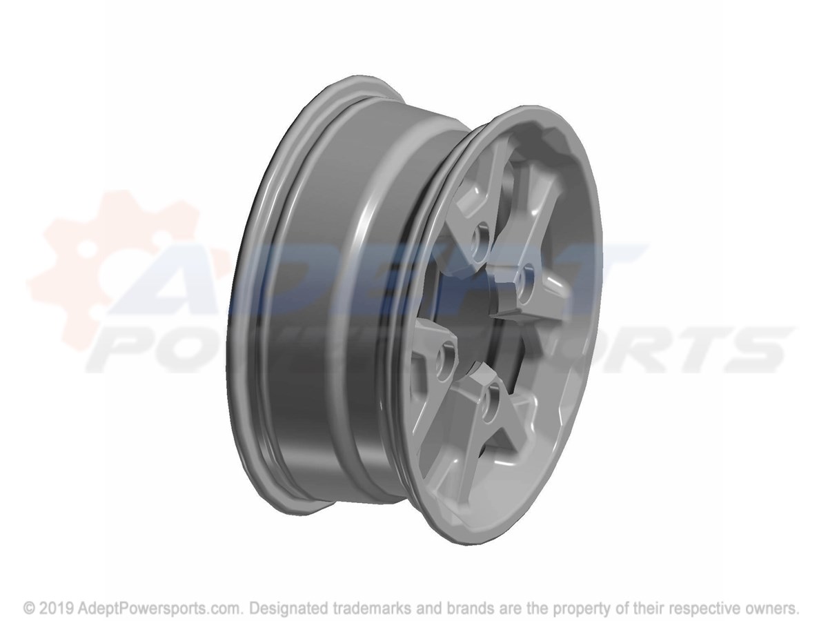 Polaris 1523775-744 Rim-14X6, Cast, 42.3, Offset, Mfb