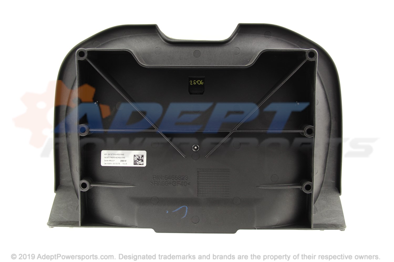 Polaris 2689141 Seat, Assembly, Black, Black