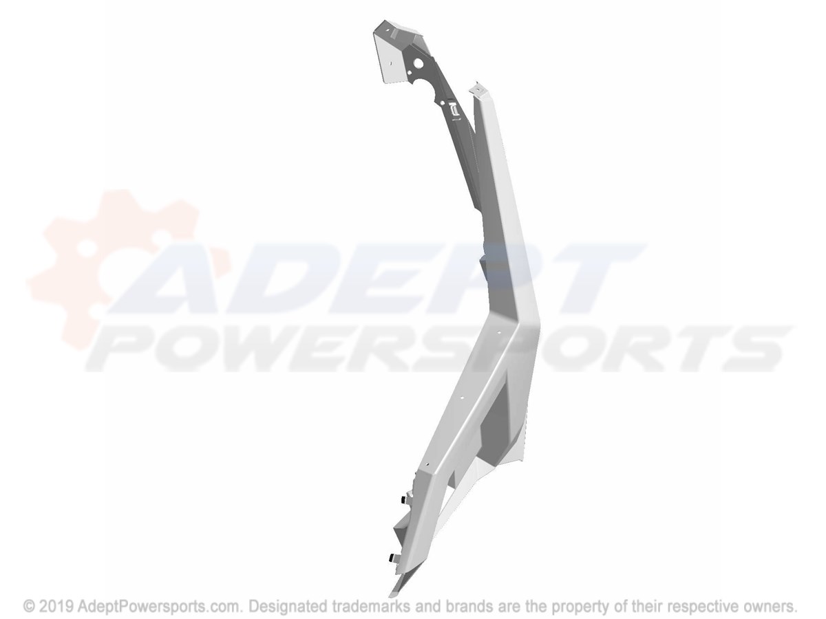 Polaris 5455187-070 Fender-Rear, Flare, Rh, Blk