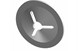 Polaris 7547973 Nut, Push, Badge