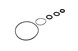 Polaris 3236671 Kit-Seal, Repair, 6203-9U-128