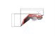 Polaris 7191448 Decal, Fr.Cab, Red, Outlaw, Lh