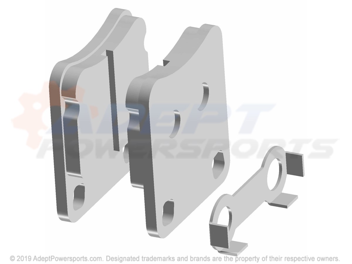 Polaris 2208176 K-Svc, Brake, Pads